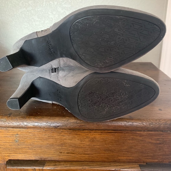 Alex Marie Gray Suede Boots - Picture 6 of 7
